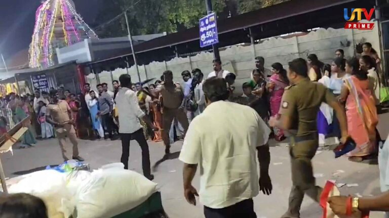 Attempt to stab a security guard with a knife... A drug addict's act of madness..!