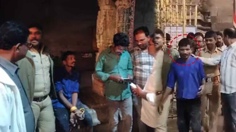 Drunk Man Reaches Tirupati Temple Top, Refuses To Get Down Unless Served More Alcohol