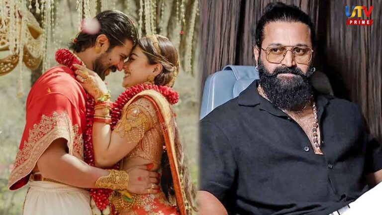 விஜய் – ராஷ்மிகா திருமணம் குறித்த கேள்வி… கடுப்பான காந்தாரா ஹீரோ… என்ன நடந்தது? Question about Vijay - Rashmika's marriage... The fierce Gandhara hero