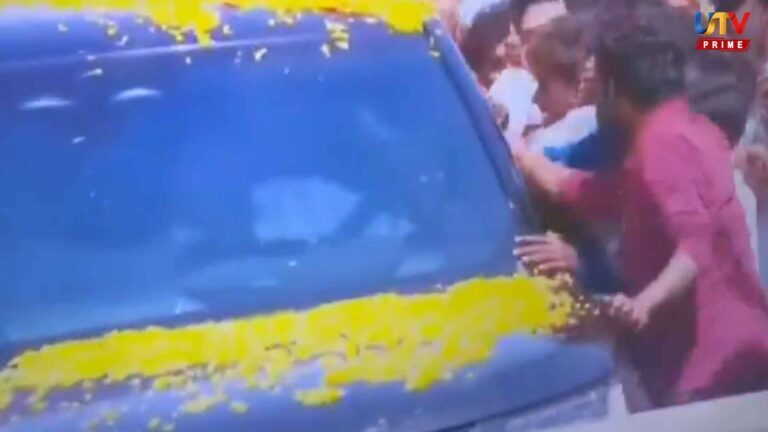 Vijay Attack his fans in Salem.. Video Viral