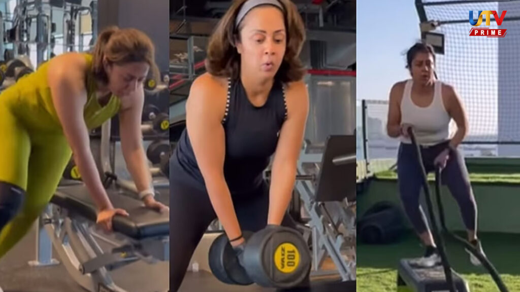 jyothika exercise UTV