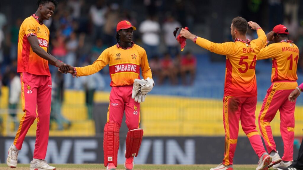 Zimbabwe has entered the Super 8 round for the first time