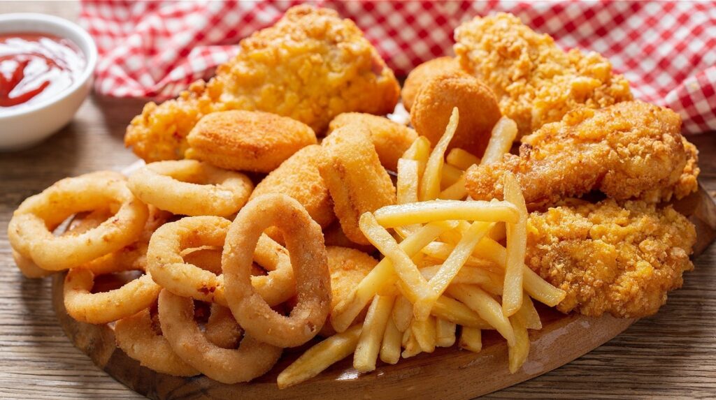 fry foods UTv
