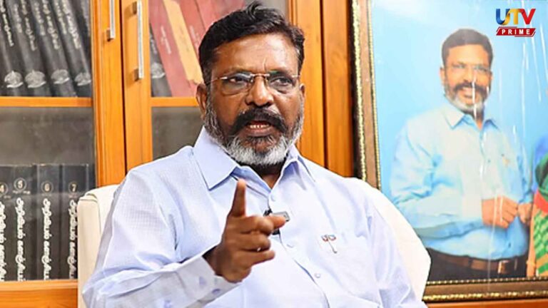 An alternative alliance to the DMK alliance? Important information given by Thirumavalavan!