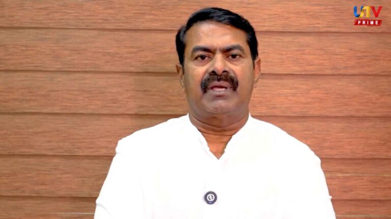 Seeman asked for a lot of money from public for 2026 Assembly Election