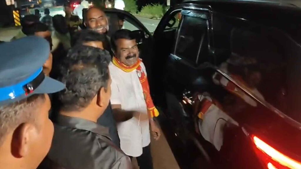 Seeman's car stopped... stirs up controversy..!