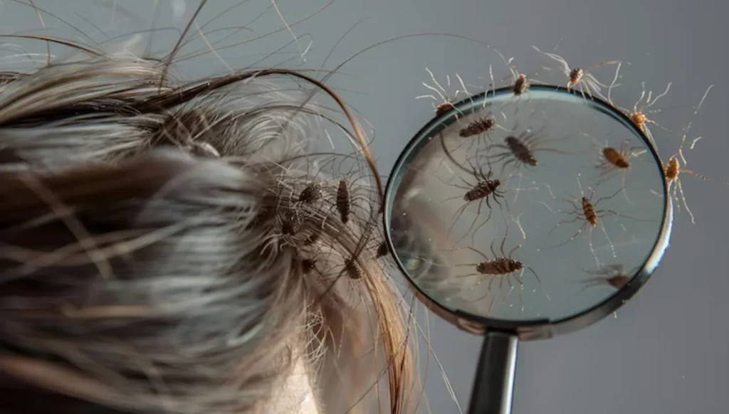 Lice infestation UTV