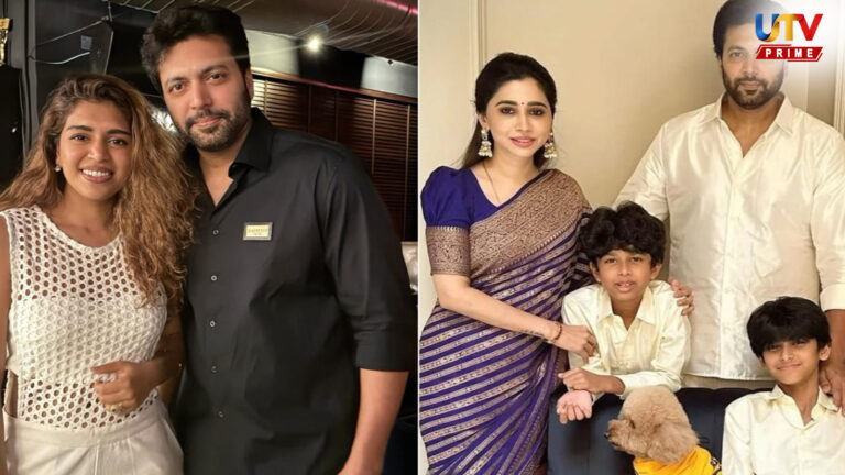 அடுத்தவ புருஷன் கேக்குதா?.. நெட்டிசன்களிடம் வசமாக சிக்கிய கெனிஷா..! (வீடியோ) ravi mohan kenisha UTv