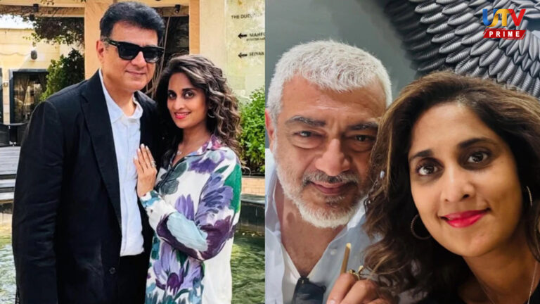 பண்ணியாச்சா அஜித்?.. மனைவியின் பேச்சைக் கேட்டு அசத்திய ஏகே..! செம ஜோடி ப்பா..! (வீடியோ) ajith shalini UTV